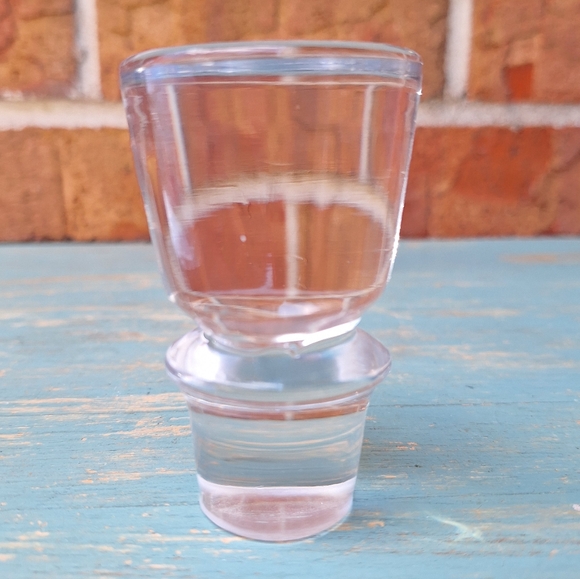 Glass Top Bottle Stopper Lid Clear Art Glass Decanter Replacement - Picture 15 of 15